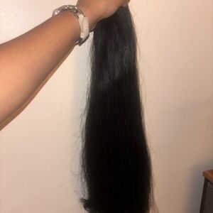 Foxy locks jet Black Hair Extension 24"